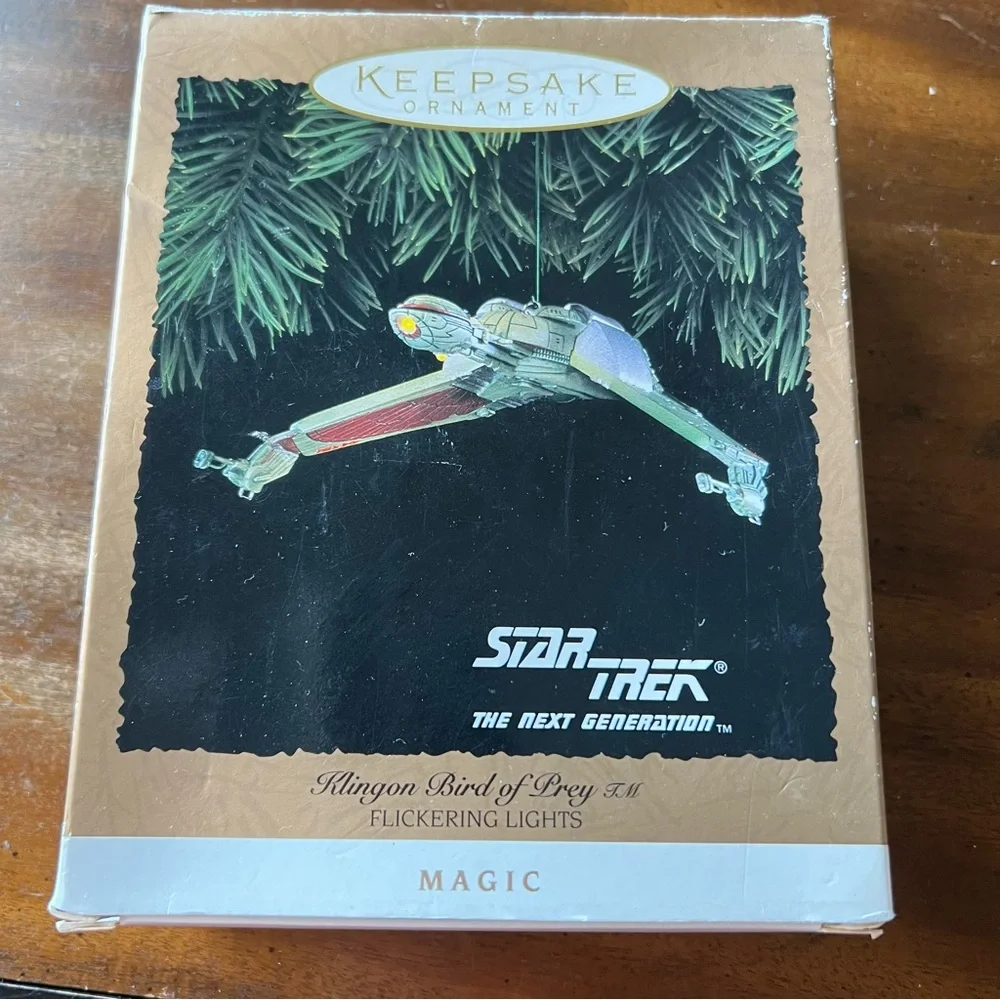 Hallmark Keepsake Ornament Star Trek Klingon Bird of Prey